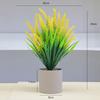 Nuevos bonsáis, flores decorativas para el hogar, sala de estar, flores falsas, flores de plástico en maceta, hermoso traje, flores decorativas pequeñas en maceta