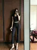 Pantalones de Yoga Acampanados Micro de Cintura Alta para Mujeres Bajitas, Sección Delgada de Verano, Levanta Glúteos, Pantalones Cortos, Correr, Entrenamiento, Fitness, Deportes, Pantalones Largos