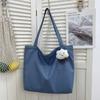 Bolso de Nuevo Estilo de Gran Capacidad Bolso de Hombro para Mujer Tela Oxford Repelente al Agua Bolso Tote Simple Combinable Bolso de Mano Casual