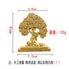 Traga Enfeites de Riqueza e Tesouro, Deus da Riqueza, Artesanato, Lembranças de Árvore da Fortuna, Enfeites de Mesa, Presentes Criativos Chineses