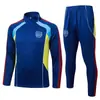 2526 Traje de Entrenamiento de Fútbol para Adultos Traje de Entrenamiento de Fútbol Manga Larga Conjunto para Adultos Otoño e Invierno Conjunto de Entrenamiento de Manga Larga para Adultos