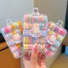 Ligas para el Cabello de Niños, Gomas Elásticas con Hilo Que No Dañan el Cabello, Ligas del Tamaño de un Pulgar para Niños, Cuerdas Elásticas de Alto Rendimiento para Niñas, Accesorios para el Cabello