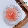 Nuevo arte de uñas estilo japonés hilo dorado y plateado, hilo fino con purpurina, malla de hilo multicolor versátil, material de hilo dorado y plateado de 14 colores