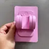 Fabricantes transfronterizos espacio aluminio ducha no perforada pegatinas sin costuras soporte de ducha de mano cabezal de ducha base de ducha ajustable