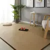 Esterilla Tejida de Ratán Estilo Japonés Adecuada para Sala de Estar Tatami Esterilla para Gatear, Esterilla de Dormitorio de Verano, Personalizable