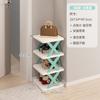 Sapateira Doméstica Rack de Armazenamento para Entrada Interior Pequeno Estreito Multicamadas Simples Armário de Sapatos para Dormitório de Estudantes Economizador de Espaço