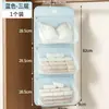Bolsa de armazenamento para roupas íntimas e meias, organizador de pendurar para guarda-roupas de dormitórios estudantis, ferramenta de armazenamento especializada para estudantes residentes