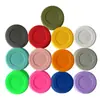 Alta calidad Color 12 cm Tapa Inferior para Termo Grande de Silicona 64 oz Tapa de Silicona Antideslizante para Olla Espacial Posavasos de Silicona