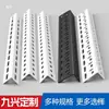 Estantería Jiuxing, soporte para flores, ángulo de hierro, soporte triangular de hierro de montaje libre, estante de almacenamiento para el hogar con marco de ángulo de hierro perforado