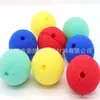 Nariz de Palhaço de Esponja de Halloween Brinquedo de Novidade Bola de Esponja Nariz Vermelho Engraçado de Palhaço