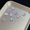 Nuevo modelo transfronterizo: Serie de colores macaron electrochapados Ditu Spider Cut Pro, accesorios para decoración de uñas DIY, aretes y diamantes sueltos redondos