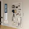 Estantería de Tablero Perforado para Sala de Estar Almacenamiento en Toda la Pared Puerta de Entrada Tablero Colgante para Entrada Decoración de Pared Tablero Perforado de Metal