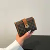 Nuevo Modelo 2026 Cartera Larga de Lujo Estampada con Letra para Mujer, Textura Versátil de Gama Alta, Cartera Monograma de Gran Capacidad para Mujer