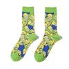 Calcetines de algodón para hombre 2023, calcetines de marea, nuevos calcetines de monje Spectrum para hombre, calcetines casuales al por mayor de Amazon, fabricantes de calcetines femeninos al por mayor.