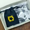 Bolsa de Algodão Preta Bolsa de Lona para Joias Bolsa de Armazenamento para Presentes de Joias com Cordão Pequena Bolsa de Algodão Bolsa de Material com Cordão