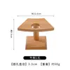 Restaurante de sushi japonés soporte para rollos de sushi hechos a mano recipiente para rack de sushi vajilla de cocina japonesa y coreana de mano helado bambú madera
