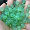 DIY 6*8mm 50g Cuentas Barril, Cuentas Tambor, Jade Imitación, Jade Nieve, Cuentas de Vidrio para Rezar, Accesorios para Pulseras y Collares, Cuentas Sueltas de Vidrio