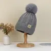 Novo chapéu de lã estilo coreano para mulheres ins japonês doce all-match chapéu pullover estilo equitação à prova de vento forrado com fleece chapéu de tricô para confinamento