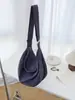 Bolso de Moda Estilo Coreano Tipo Empanada 2026 Nuevo Gran Capacidad Color Sólido Simple Bolso Cruzado Artístico Casual para el Trabajo Bolso de Hombro