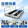 Equipo de Limpieza de Suelas de Zapatos para Minería Totalmente Automático, Lavadora Industrial de Zapatos con Sensor Inteligente, Máquina Limpiadora de Suelas de Zapatos de Acero Inoxidable