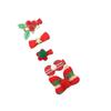 Diadema Navideña para Niños Set de Cinco Piezas Pinza para el Cabello Muñeco de Nieve Nueva Moda Pinza Lateral Accesorios para el Cabello de Niñas Regalo