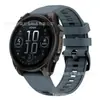 Adecuado para Garmin Watch Fenix8 Correa de Silicona Monocromática de Liberación Rápida Fenix 7/6/5 Correa de Muñeca de Reemplazo Deportiva