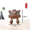 Sándalo Verde Rascador Nasal de Animal Peine de Dos Dedos Masajeador de Ojos y Nariz Raspado Masaje Meridiano Raspador Nasal de Madera Compacto