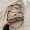 Diseño Nicho Francés Bolso Pequeño Portátil para Mujer 2025 Nueva Moda Textura de Alta Gama Combinación con Todo Hombro Cruzado Bolso Cuadrado Pequeño