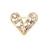 Broche Pequeno Botão Antirreflexo Amor Moda Pino de Lapela Pin Roupas Cheongsam Versátil Mini Corsage Botão de Cardigã Feminino