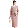 Novo conjunto de outono estilo chinês para mães, jaqueta inspirada na Chanel, roupas para mulheres de meia-idade e idosas, vestido de noiva tradicional chinês, conjunto de saia de duas peças