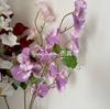 Flores de Guisante Artificiales para Decoración del Hogar, Arreglos Florales, Estilo Jardín Fresco, Arreglos Florales de Boda, Flores Falsas Decorativas