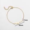 Moda Europea y Americana No se Desvanece Pulsera de Grulla de Papel Gato Luna Femenina Estilo Frío Ins Pulsera de Animal de Acero Inoxidable Venta al por Mayor