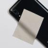 Fornecimento direto da fábrica de microfibra 3# com borda serrilhada para limpeza de telas, limpeza de lentes de óculos, multicolorido opcional