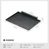 Koman T-2302-BK tabla de expansión para mesa de camping acero inoxidable mesa de malla para exteriores tablero auxiliar almacenamiento por capas tablero de instalación rápida