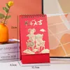 Calendario de Escritorio Profesional Exquisito Estilo Nuevo 2027 Año de la Oveja Lote Pequeño Adorno de Escritorio Creativo de Gama Alta Calendario de Año Nuevo