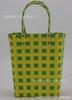 Bolsa de Tecelagem Manual, Bolsa de Mão Feminina, Bolsa Cesta de Legumes, Moderna e Versátil, Bolsa de Praia de Grande Capacidade, Bolsa de Mão, Fresca e Doce