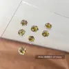 Celebridad de Internet Pila Inferior Taladro Uñas Arte Joyería Destello Corazón Torcido Ovalado Maillard Cristal Pila Taladro Bola Uñas Arte Joyería