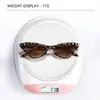 Gafas de Sol Ojo de Gato Retro Personalidad Europea y Americana Triángulo Marco Pequeño Gafas de Sol Transfronterizas GM para Mujer Sentido de Alta Gama
