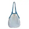 Bolso de Hombro de Malla Estilo Coreano Ins para Mujer, Bolso de Malla Hueca, Bolso Versátil Casual para Estudiantes, Bolso de Red para Viajes