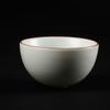 Taza de Degustación de Té Horno Ru Taza Individual de Porcelana Ru Taza Maestra de Cerámica Taza de Té Apertura Juego de Té Kung Fu Taza de Té Taza Personal