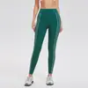 Pantalones de Yoga Caijue con Bolsillos para Glúteos de Durazno, Leggings Deportivos Rayados con Sensación de Segunda Piel, Pantalones de Yoga Deportivos Casuales para Mujer