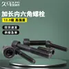 Tornillos de Copa Hexagonal de Alta Resistencia Grado 12.9 Extendidos, Pernos, Varillas Roscadas, Tornillos de Rosca Parcial, Tornillos de Cabeza Cilíndrica