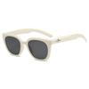 Nueva Tendencia de Moda Gafas de Sol gm Lisas Disparo Callejero Gafas Versátiles Gafas de Sol para Exteriores Protección Solar Protección UV Parasol