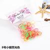 Accesorios para el cabello infantiles de fábrica fuerte tirón continuo banda de goma desechable cuerda para la cabeza tienda de 2 yuanes suministro