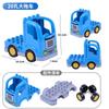 Compatible con Modelos Universales de Bloques de Construcción para Coches de Partículas Grandes, Juguetes de Ensamblaje para Niños de Vehículos, Aviones, Autobuses y Regalos