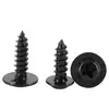 Tornillos Autorroscantes de Acero Inoxidable 304 con Recubrimiento de Zinc Negro, Cabeza Redonda, con Arandela y Impulsor Phillips, Tornillos Autorroscantes de Rosca Gruesa M1.4~M8, Estándar Pwa Guangdong