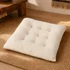Almofada de Assento de Veludo Cristal Macia Grossa Redonda/Quadrada Almofada de Cadeira Antiderrapante para Jantar Sofá Assento Mat Decoração de Casa