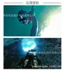 Para Cámara de Acción GoPro8 Accesorios Hero8 Estuche Impermeable 60 m Filtro Rojo/Morado Filtro de Buceo