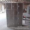 Armario de acero inoxidable de 6 puertas, archivador, armario para personal, cantina, vajilla, armario para zapatos