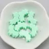 Acessórios DIY acrílico cor sólida moldura pixel coração furo reto coração oco corrente para celular contas
